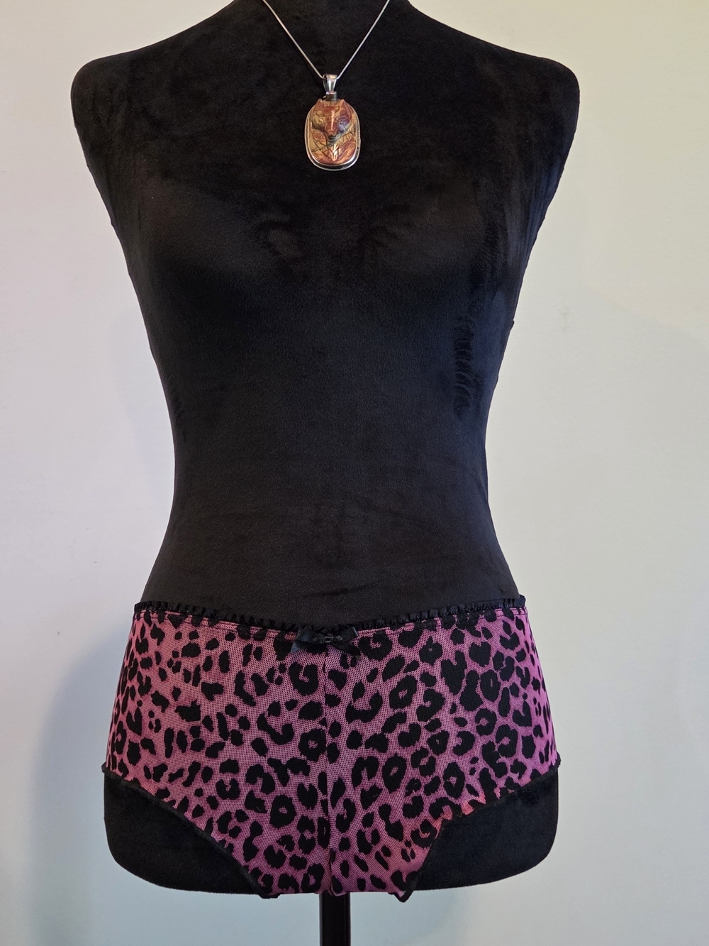 Forever 21 Purple and Black Leopard Brief